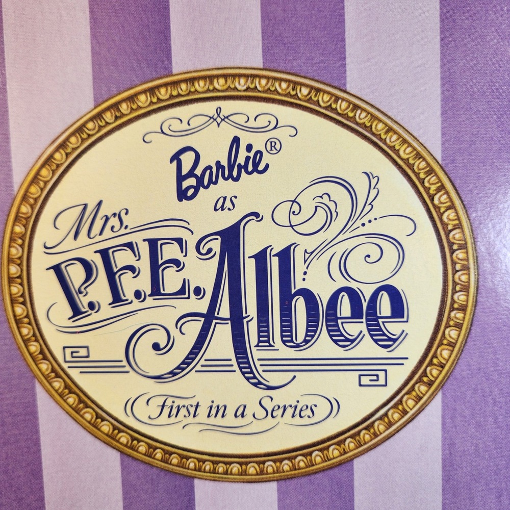 Avon Special Edition Barbie Mrs PFE Albee First n Series 1997 Mattel Purple Gown - Picture 5 of 8